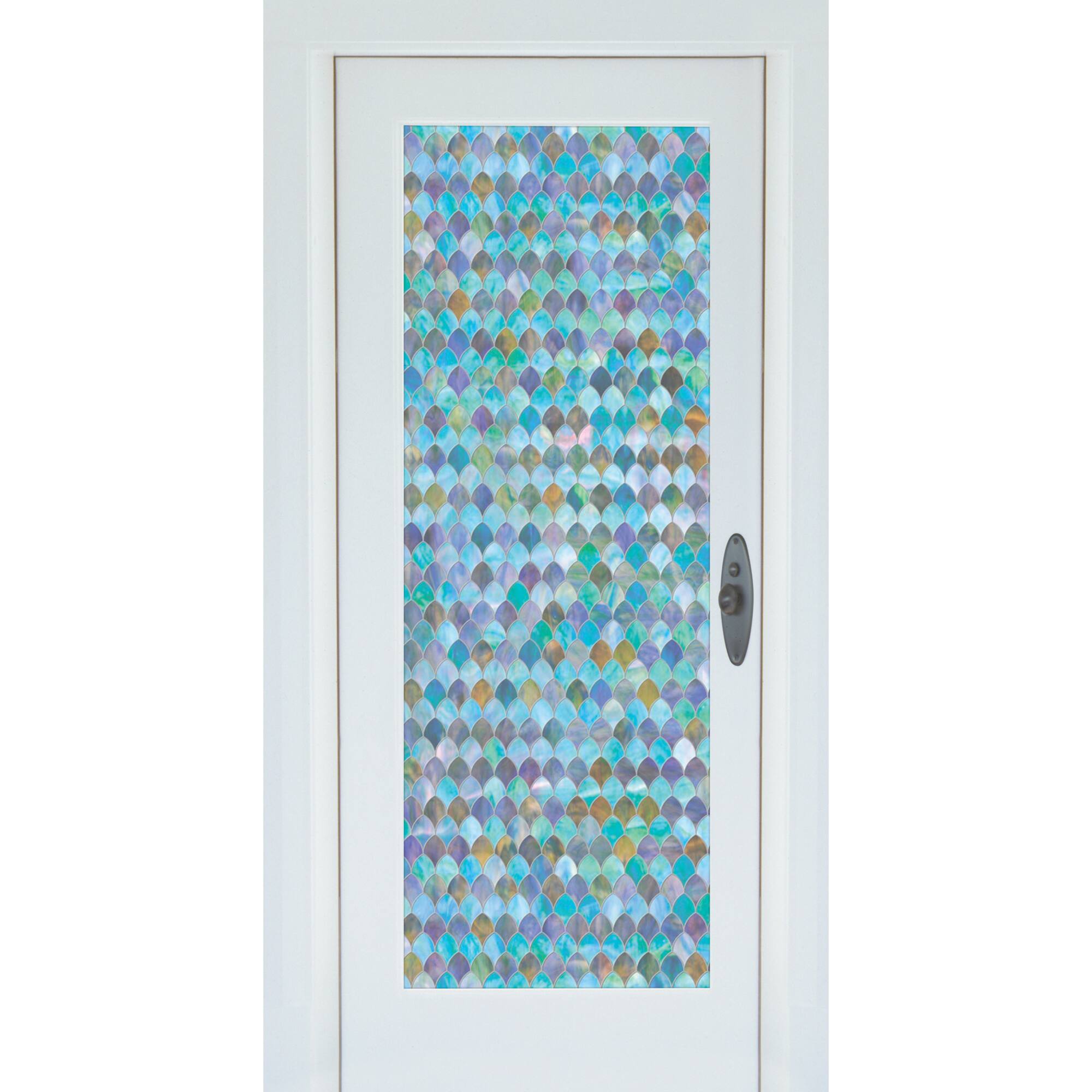 Brewster Peacock Door Premium Film